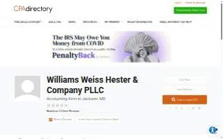 Williams Weiss Hester & Co website