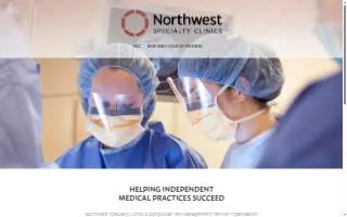Northwest Specialty Clinics website