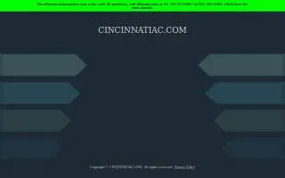 Cincinnati Air Conditioning Co website
