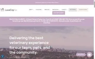 Love City Vet - South Philly website
