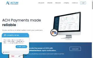 Actum Wealth Advisors, L.L.C. website