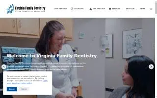 Family Dental of Richmond website