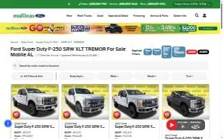 Mullinax Ford of Mobile | Dealership website