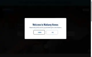 Mattamy Homes - Landmarke website