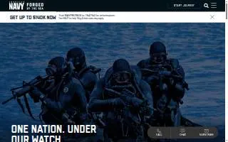 Navy Proof Food & Spirits website