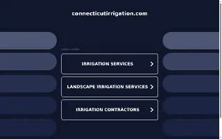 Connecticut Irrigation LLC of New Haven website