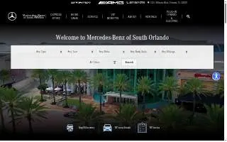 Mercedes-Benz of South Orlando website