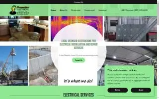 Premier Electrical Services Co website
