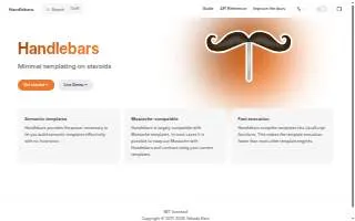 The Handlebar Boise website