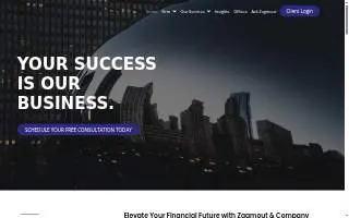Zagmout & Company CPAs website