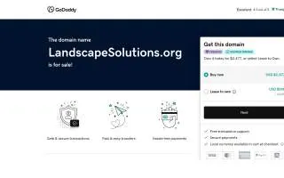 Landscape Solutions of South Bend website