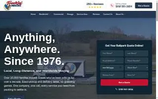 Truckin' Movers Corporation website