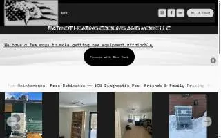 Patriot Heating & Cooling, LLC of Manchester website