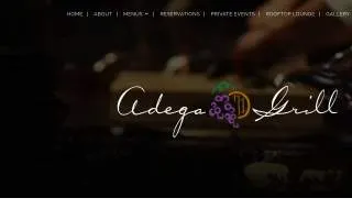 Adega Grill website