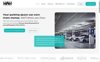 HAH Parking website