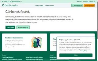 Oak Street Health Fourth Street Primary Care Clinic website