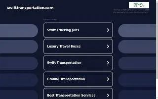 Swift Transportation - Syracuse Terminal website