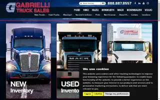 Gabrielli Truck Sales & Service, Albany website