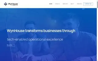WynHouse: An Innovation Firm website