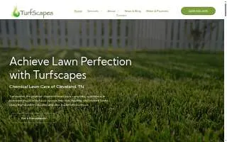 Turfscapes Landscape Maintenance website