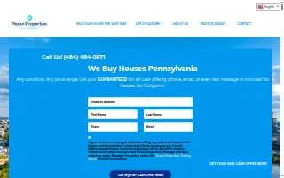 Pezon Properties Allentown website