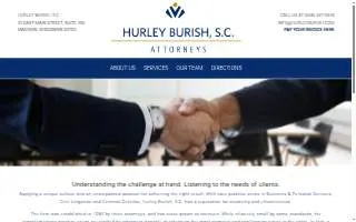 Hurley Burish, S.C. website