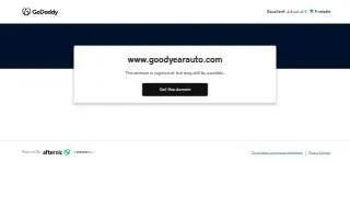 Goodyear Auto Service of Huntsville website