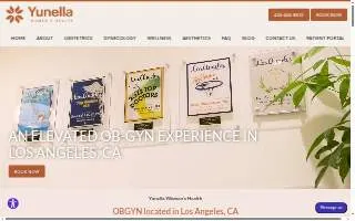 Yunella Women's Health - David Seil Kim, MD PhD - OBGYN Beverly Hills website