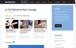 La Vie Boheme Hair Lounge