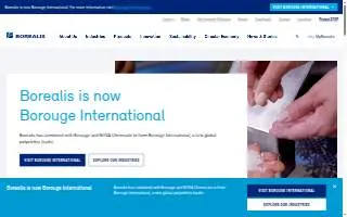 Borealis website