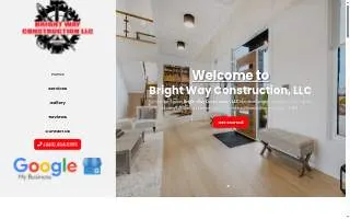 Bright way construction Llc website