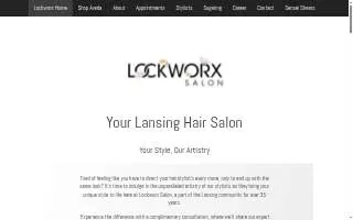 Lockworx Salon website