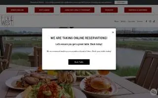Five West website