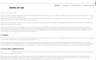 Showtime Studio and Coffee website