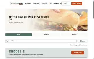 McAlister's Deli of Columbia website