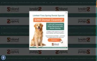 Urgent Care - Shiland Animal Hospital & Urgent Care of Charlotte website