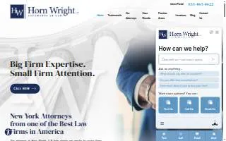 Horn Wright, LLP of Rochester website