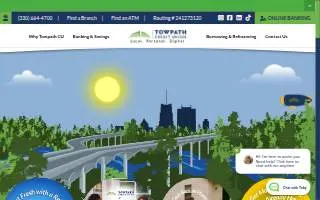 Towpath Trail Grille website