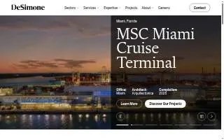 Desimone Auto Group website