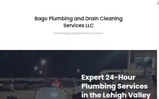 Bago Plumbing and Drain Cleaning Services LLC website