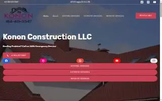 Konon Construction LLC website