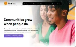 Lumina Lounge website