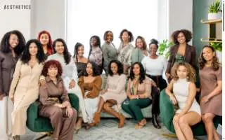 Aesthetics Salon website