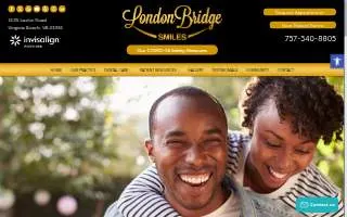 London Bridge Smiles of Chesapeake website