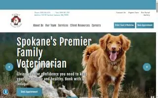 Garland Animal Clinic website