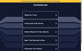 Les Schwab Tire Center of Casper website