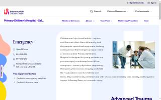 Primary Children's Hospital - Emergency Services