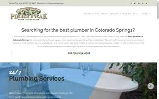 Pikes Peak Mechanical website