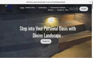 Divine Landscape website
