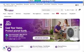 MiniSplitsForLess website